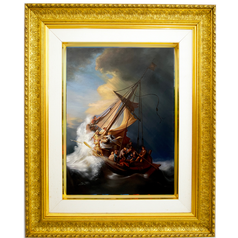 Le Christ dans la tempête sur la mer de Galilée - Rembrandt