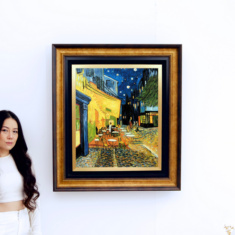 Terrasse du café le soir - Vincent van Gogh