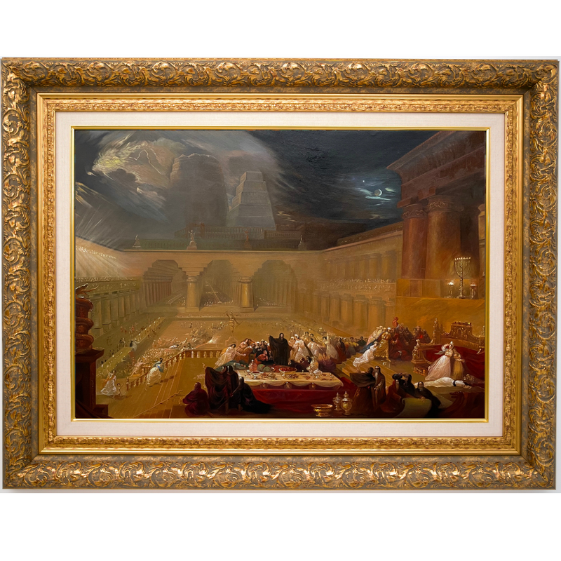 Le festin de Belshazzar - John Martin