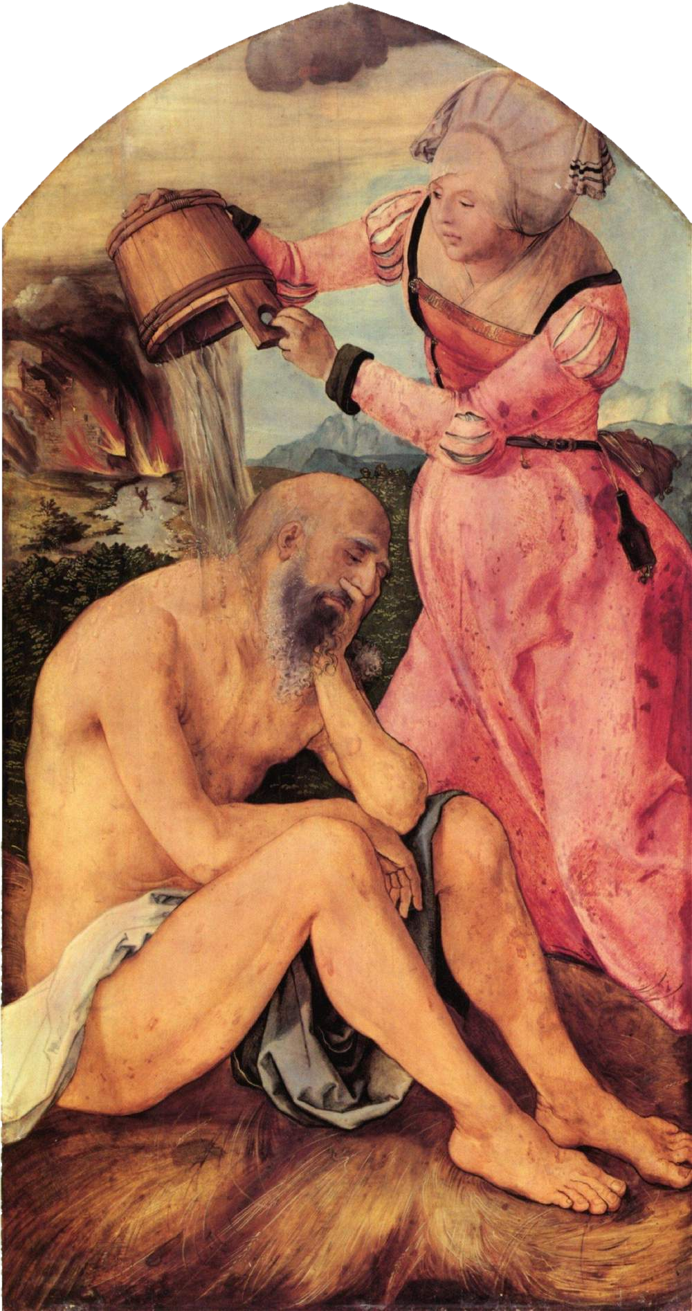 Autel de Jabach : Travail sur le fumier - Albrecht Dürer