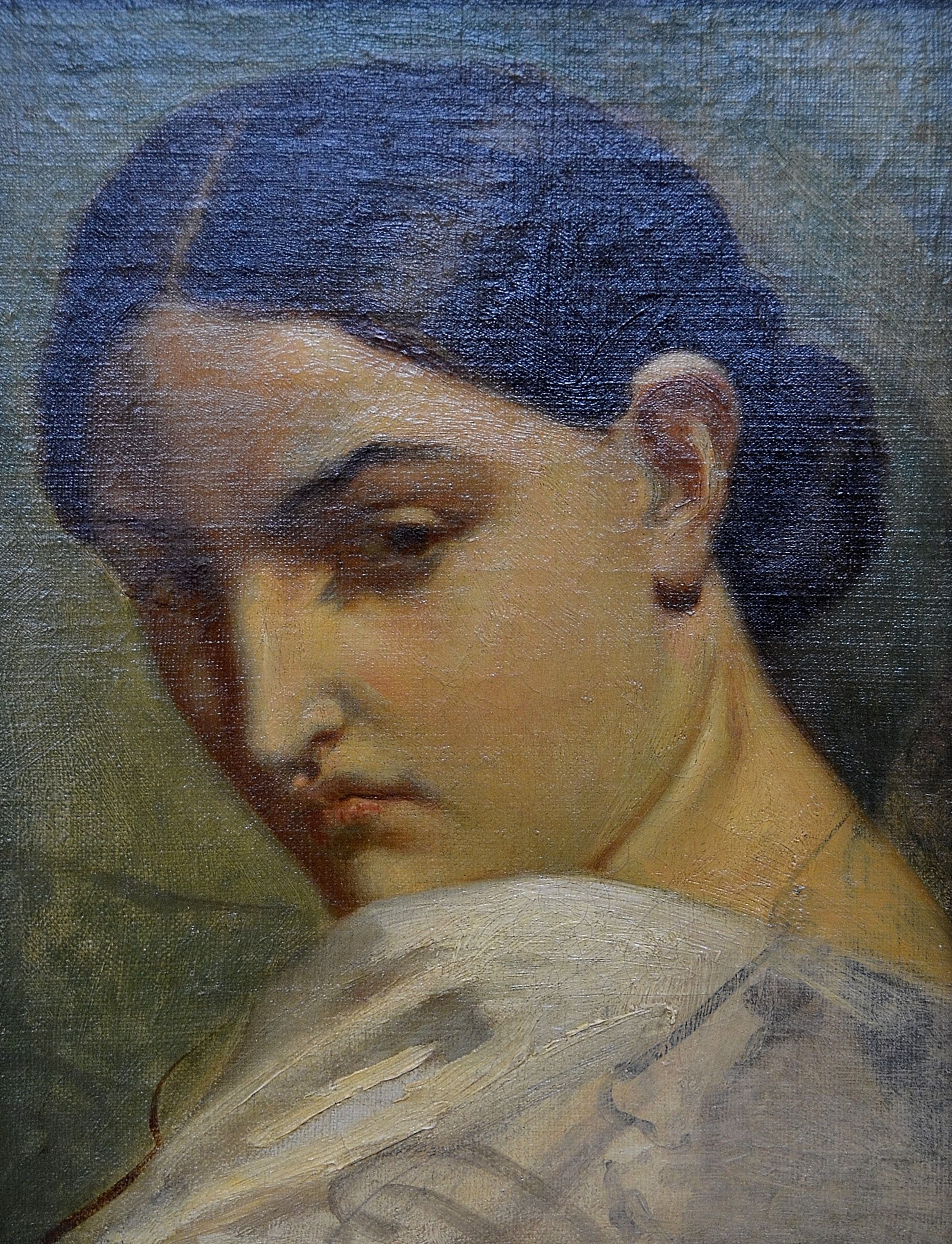 Tête d'Italienne - Théodore Chassériau