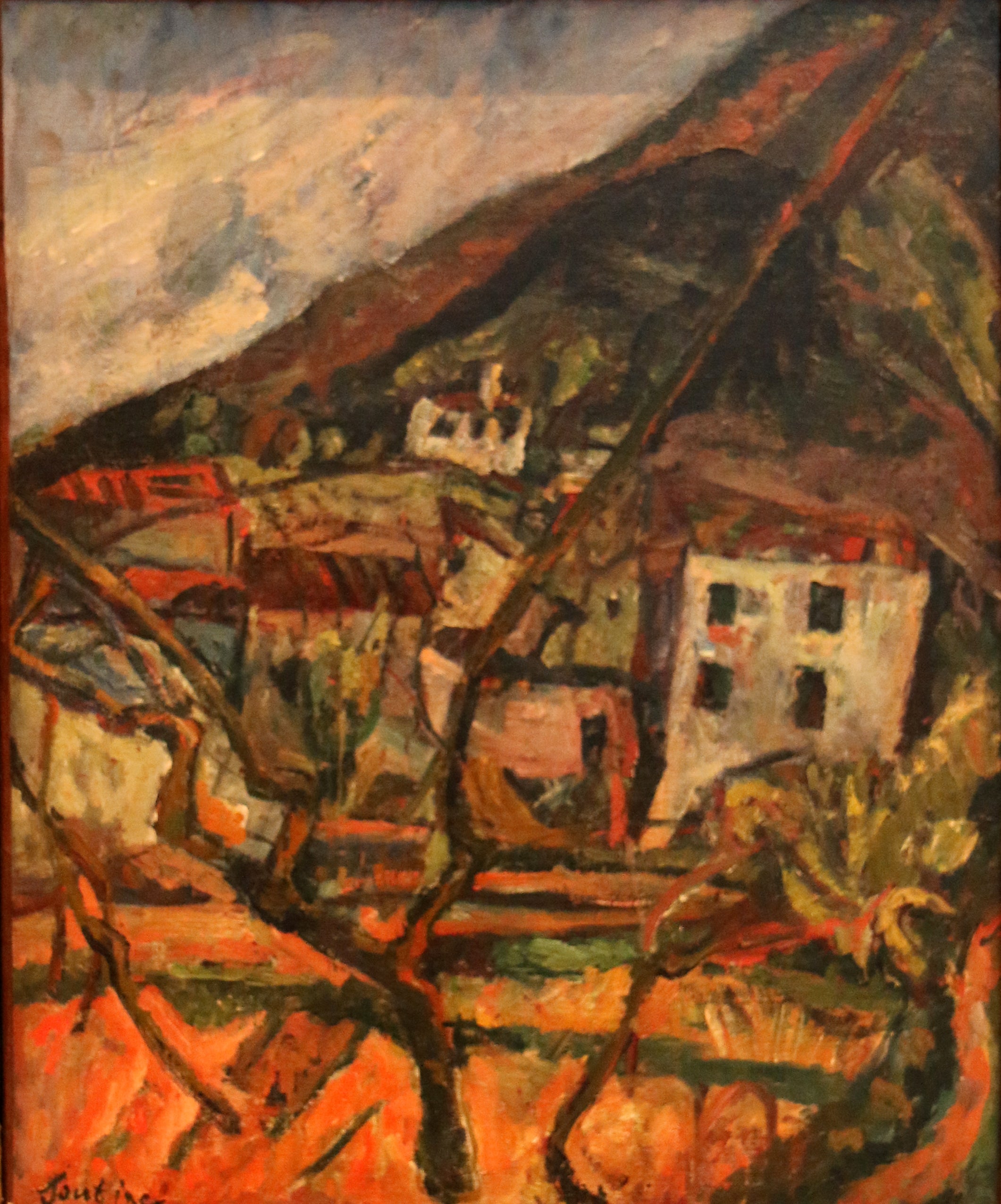 Vue d'un village, Céret en Roussillon - Chaïm Soutine