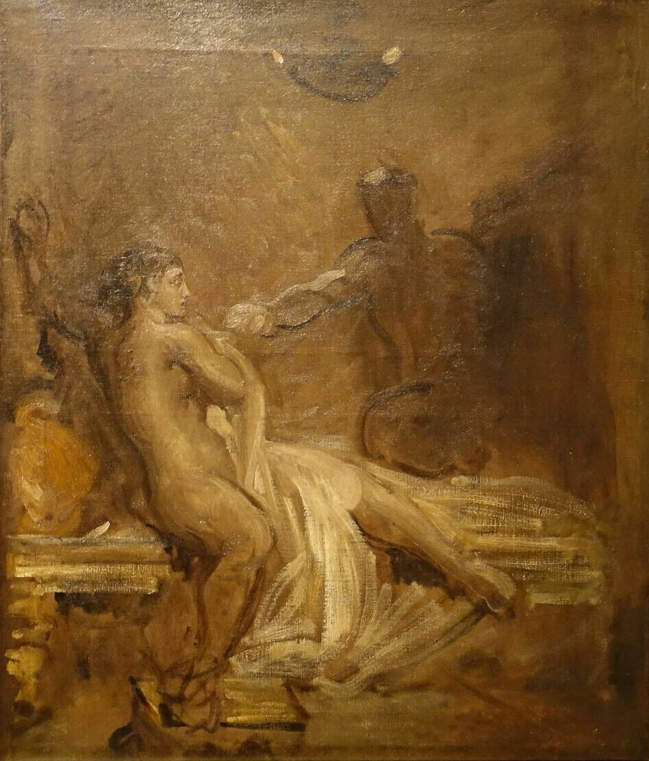 Le Réveil de Desdémone. Esquisse - Théodore Chassériau