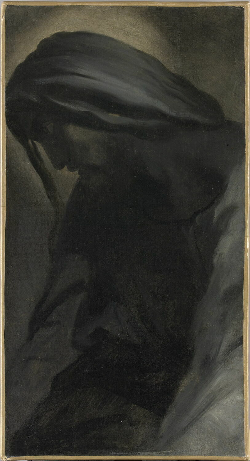 Tête de Christ - Théodore Chassériau