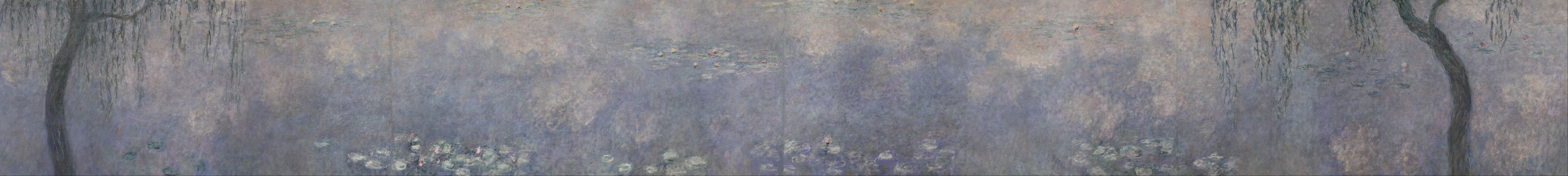 Les Nymphéas : Les Deux Saules - Claude Monet