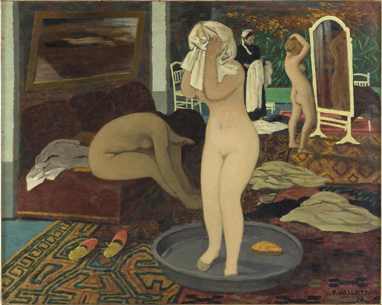 Femmes à leur toilette - Félix Vallotton