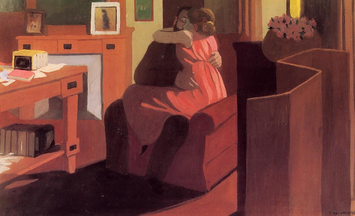 Cinq heures - Félix Vallotton