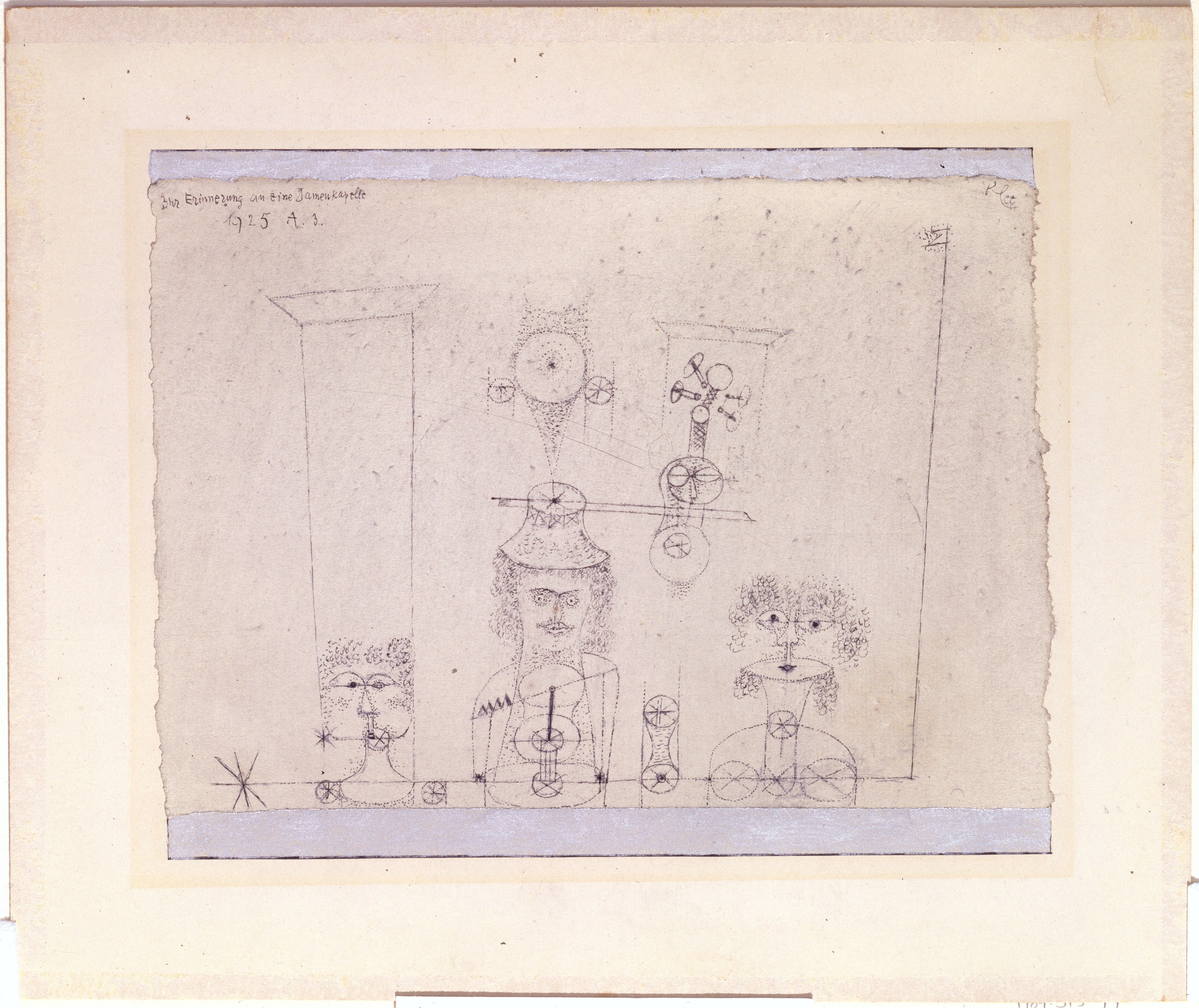 À la mémoire d'un groupe entièrement féminin - Paul Klee