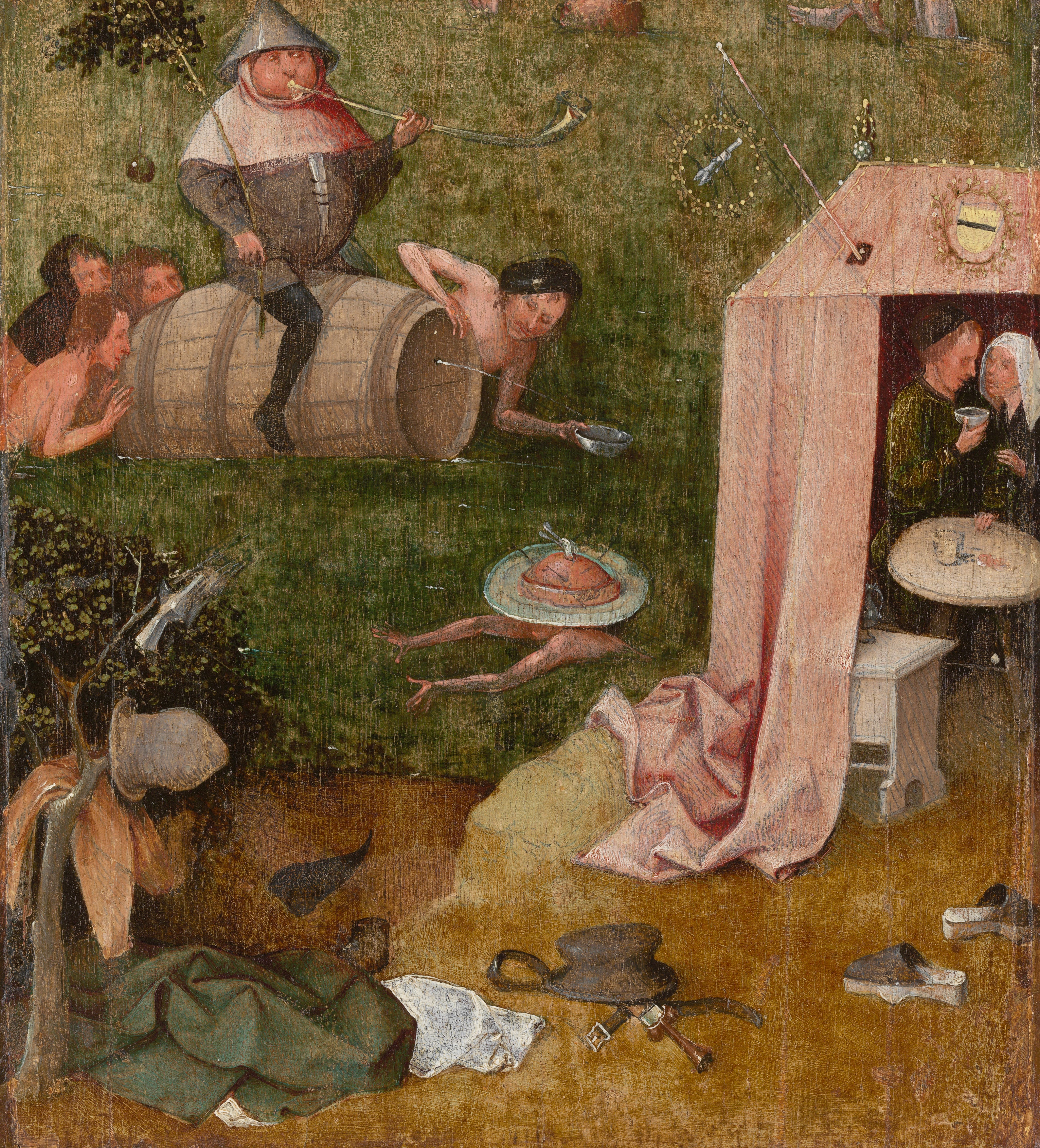 Allégorie de la débauche et du plaisir - Hieronymus Bosch
