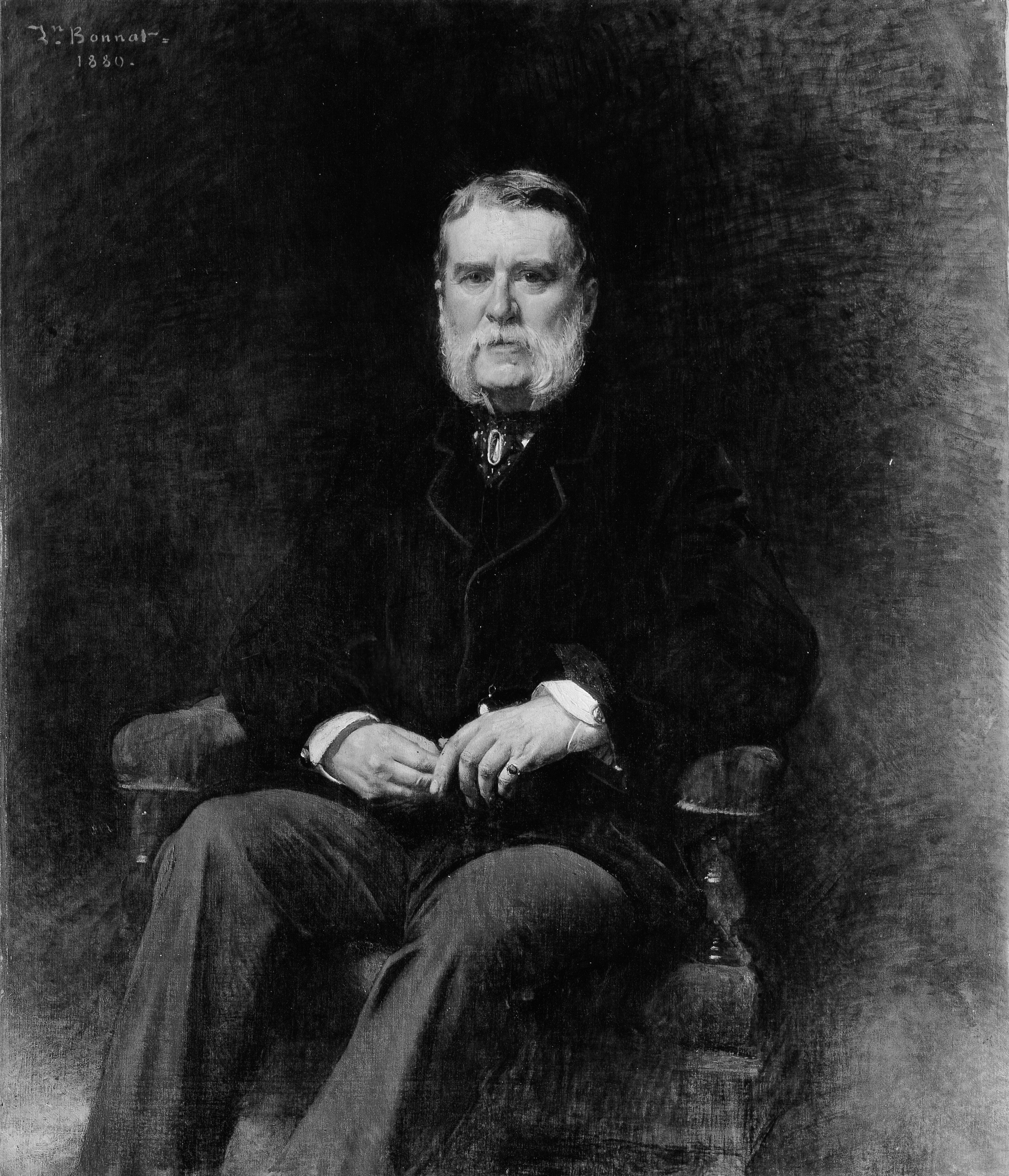 John Taylor Johnston (1820–1893) - Léon Bonnat