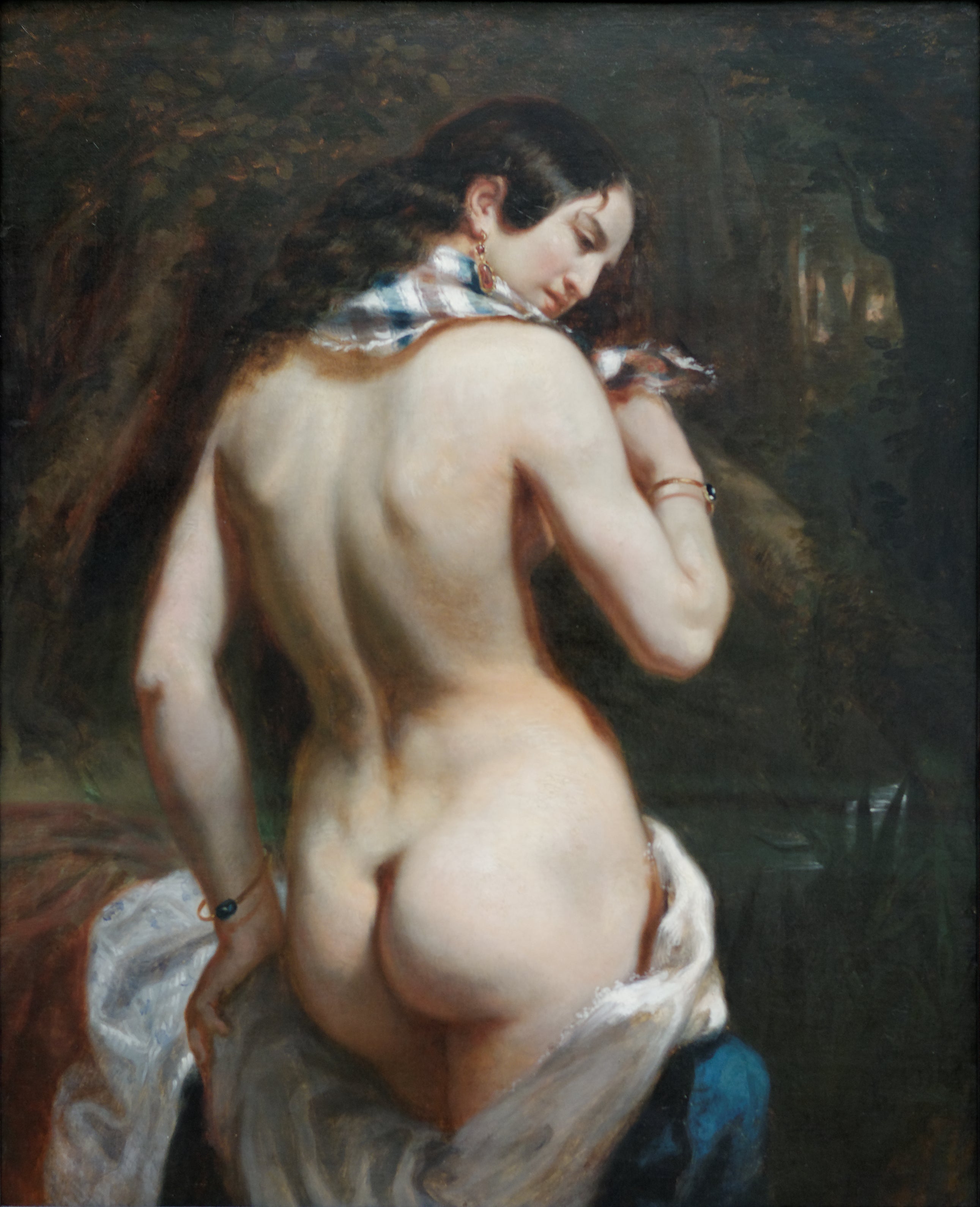 La baigneuse (vue de dos) - Théodore Chassériau