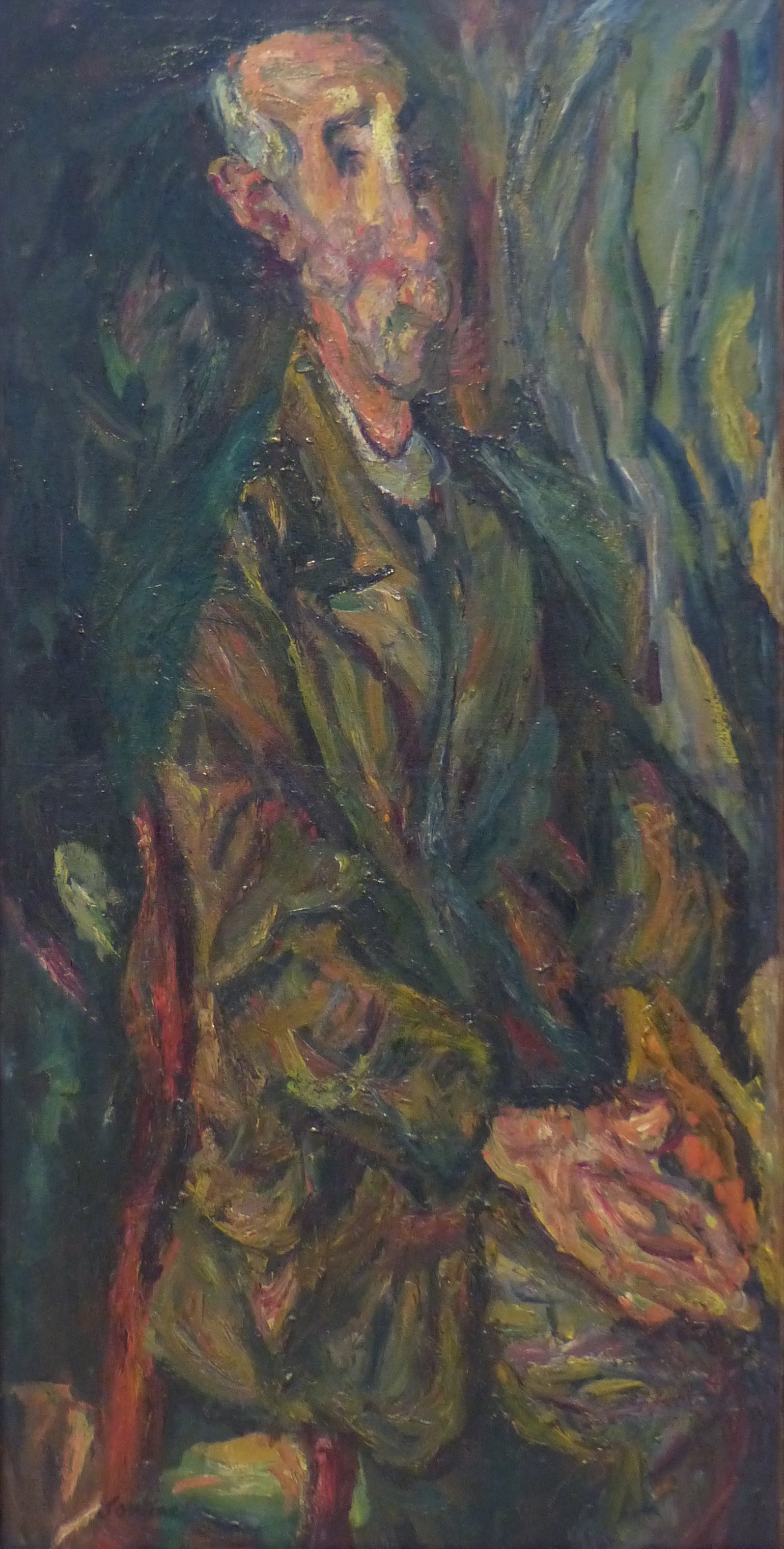 Le vieillard aux mains jointes - Chaïm Soutine