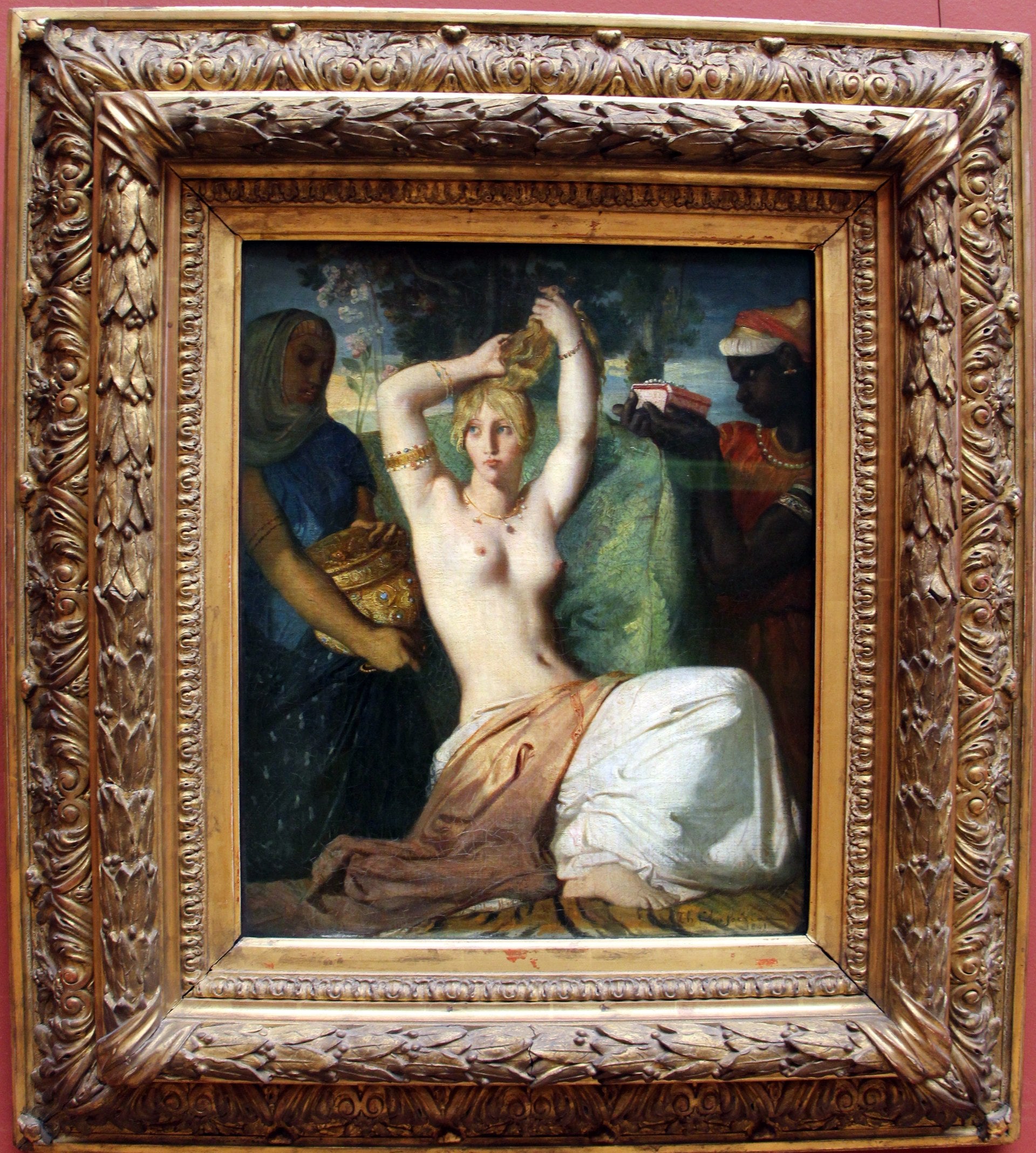 La Toilette d'Esther - Théodore Chassériau