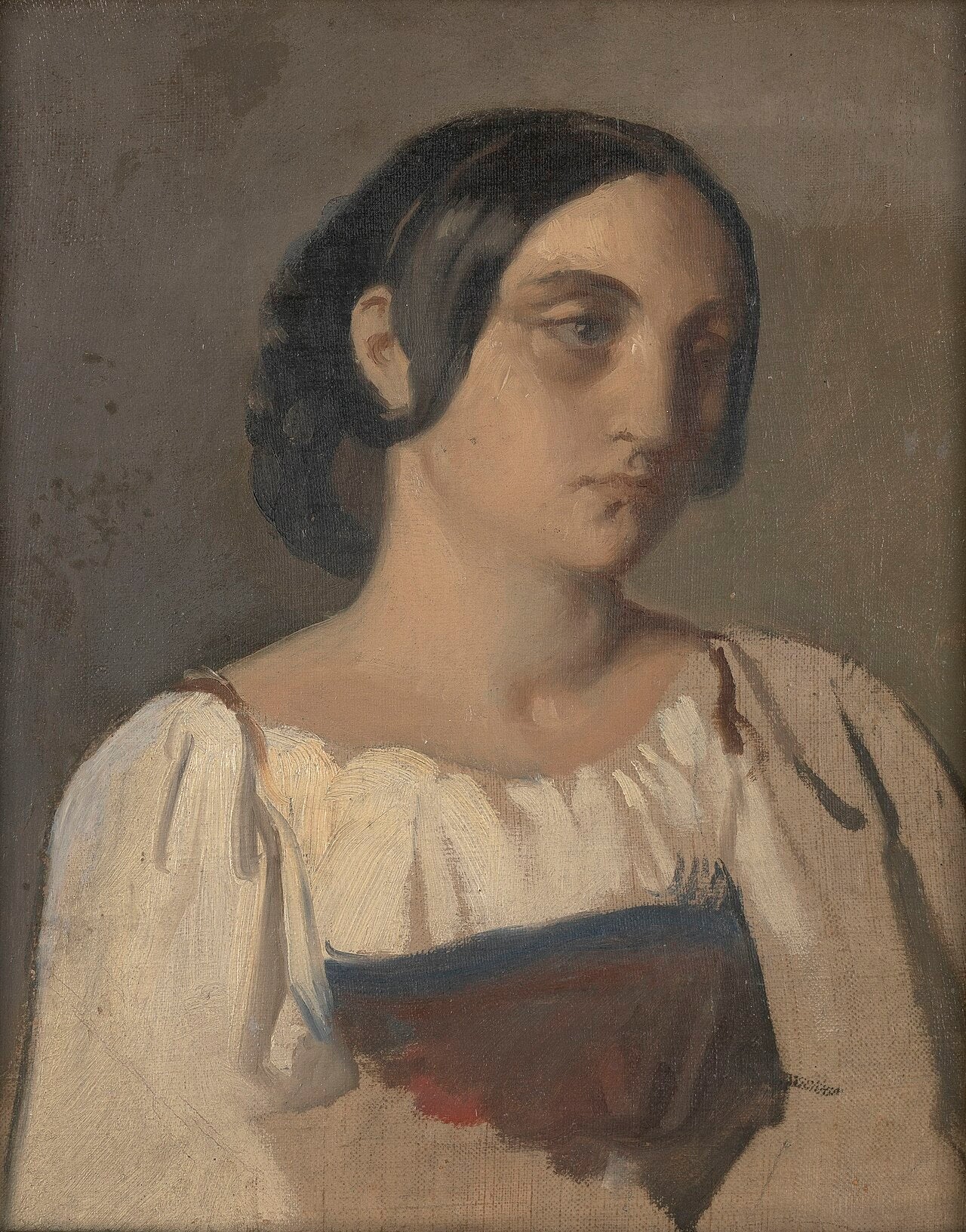 Portrait d’une Italienne - Théodore Chassériau