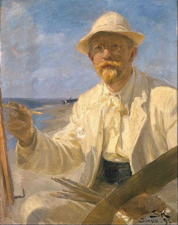 Autoportrait, 1897 - Peder Severin Krøyer