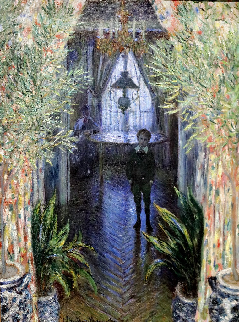 Une pièce d'appartement - Claude Monet