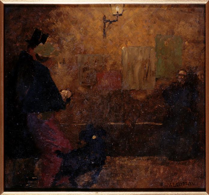 Promenade nocturne - Félix Vallotton