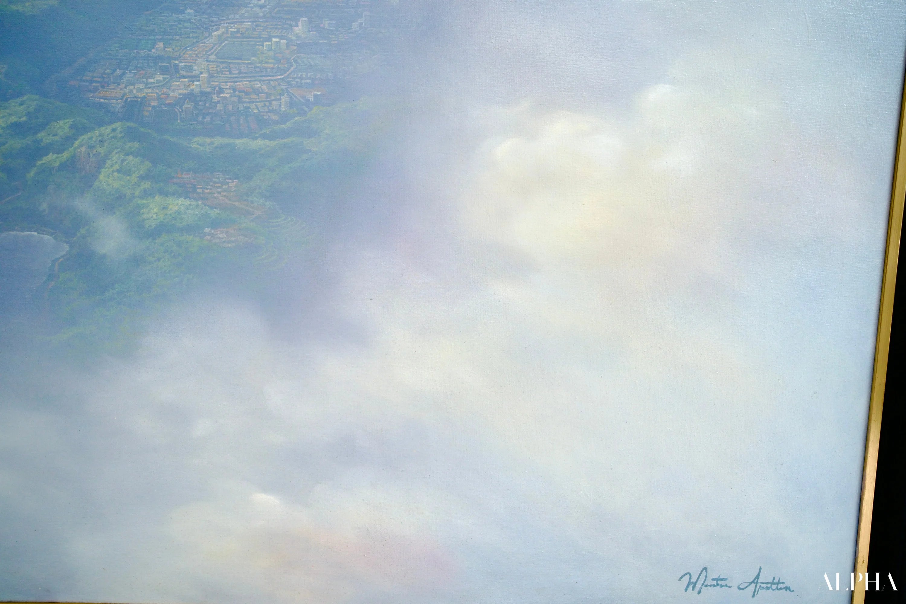 Aigles en Vol | 200 x 170 cm Reproductions de tableaux à la peinture à l’huile