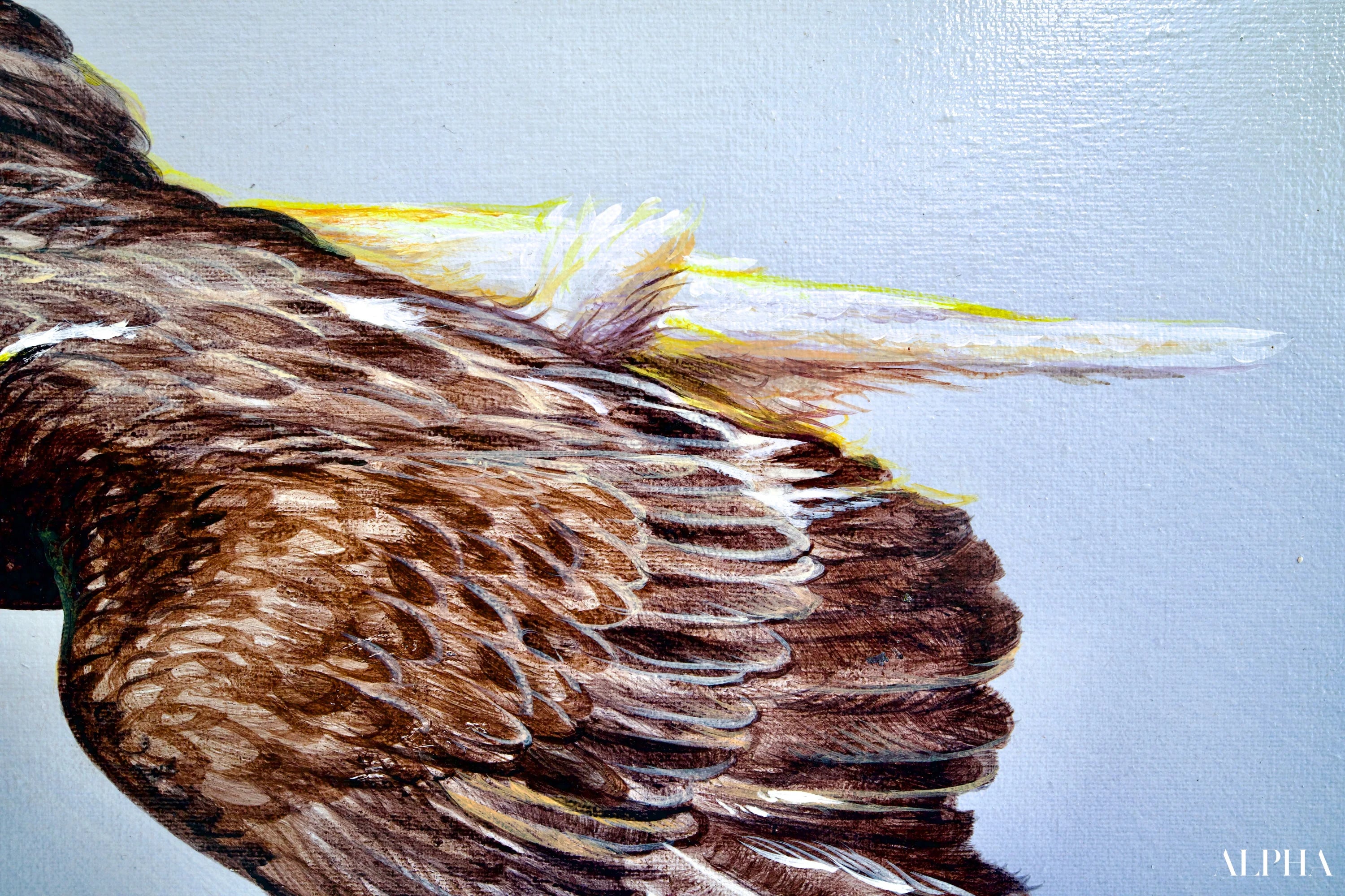 Aigles en Vol | 200 x 170 cm Reproductions de tableaux à la peinture à l’huile