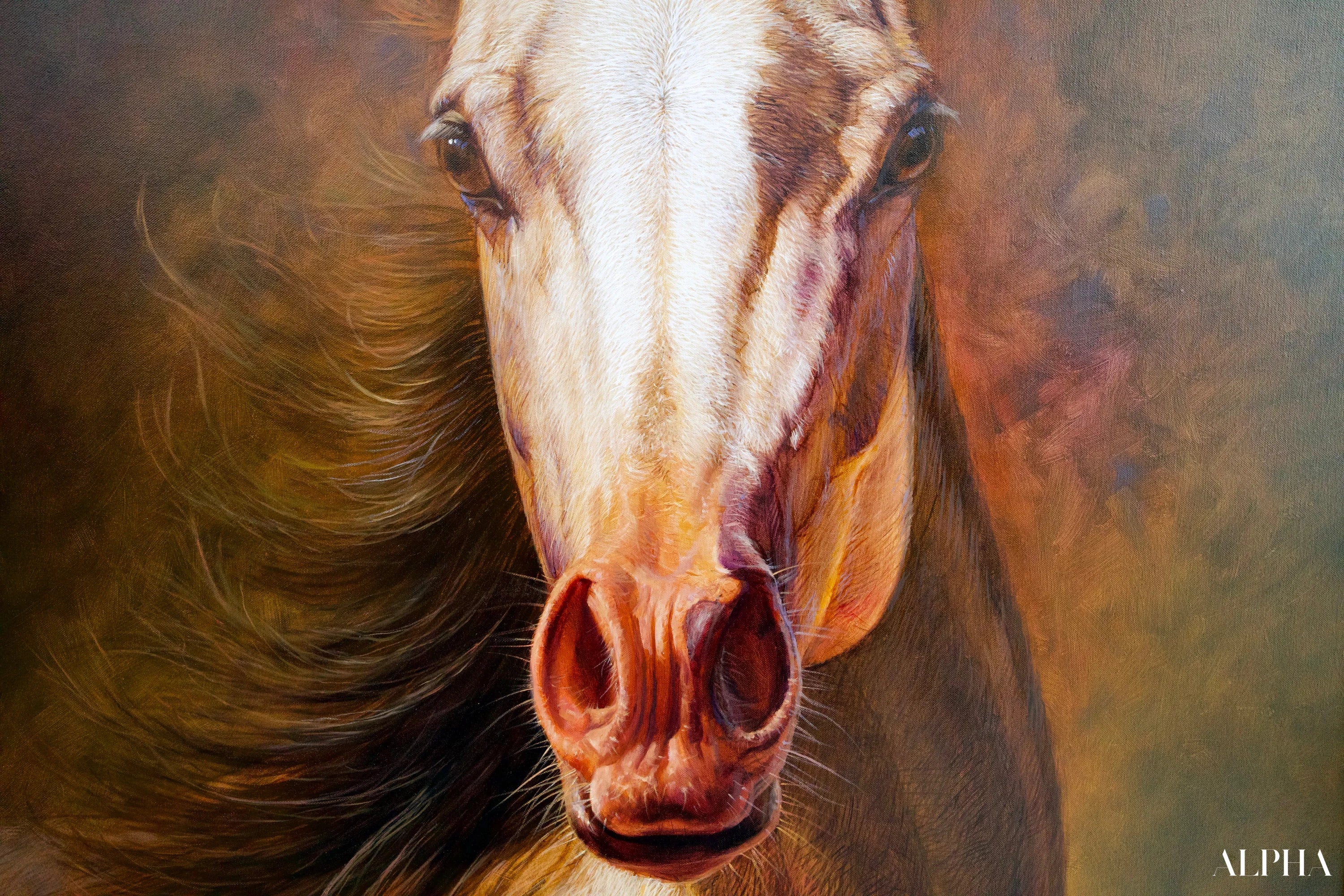 Cheval | 100 x 130 cm Reproductions de tableaux à la peinture à l’huile