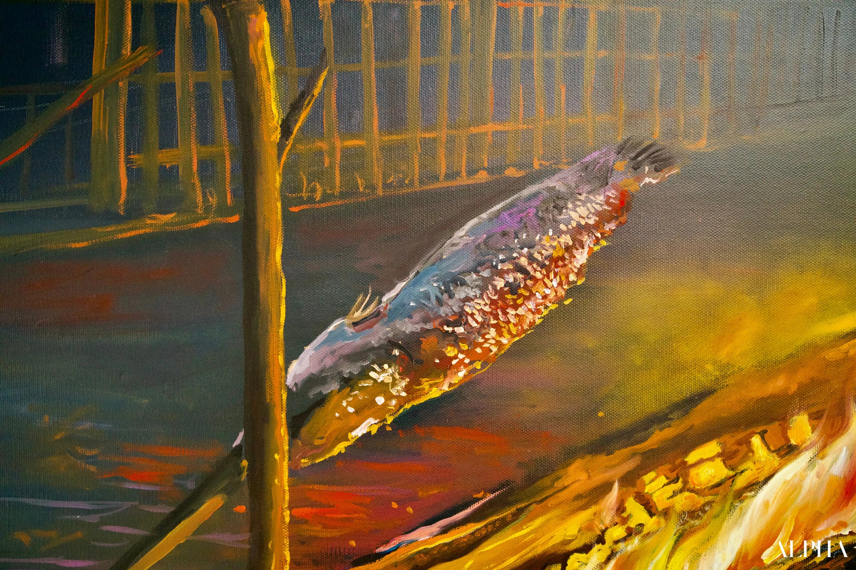 Issan | 160 X 120 cm Reproductions de tableaux à la peinture à l’huile