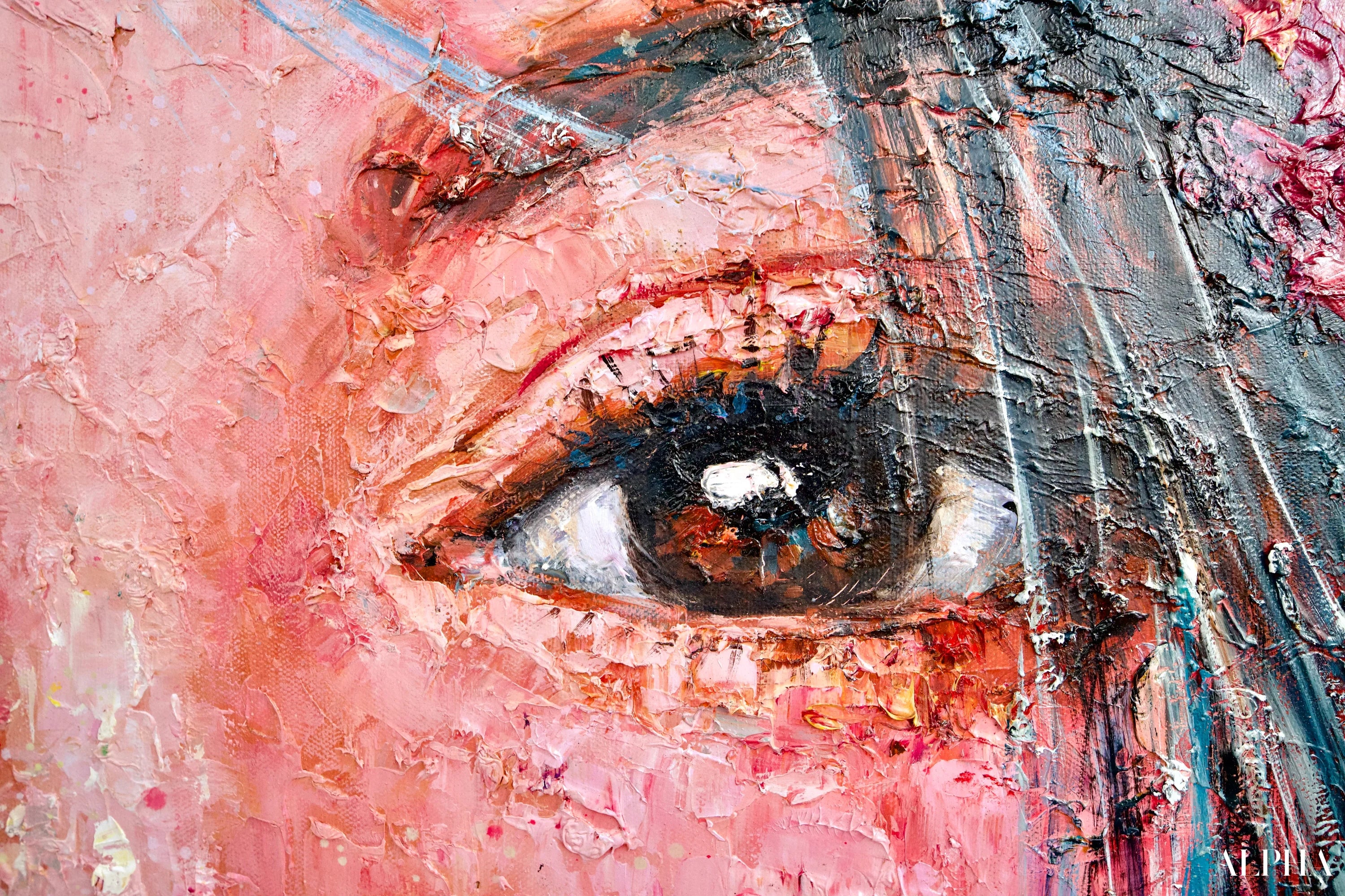 L’amour en Fleurs | 200 x 200 cm Reproductions de tableaux à la peinture à l’huile