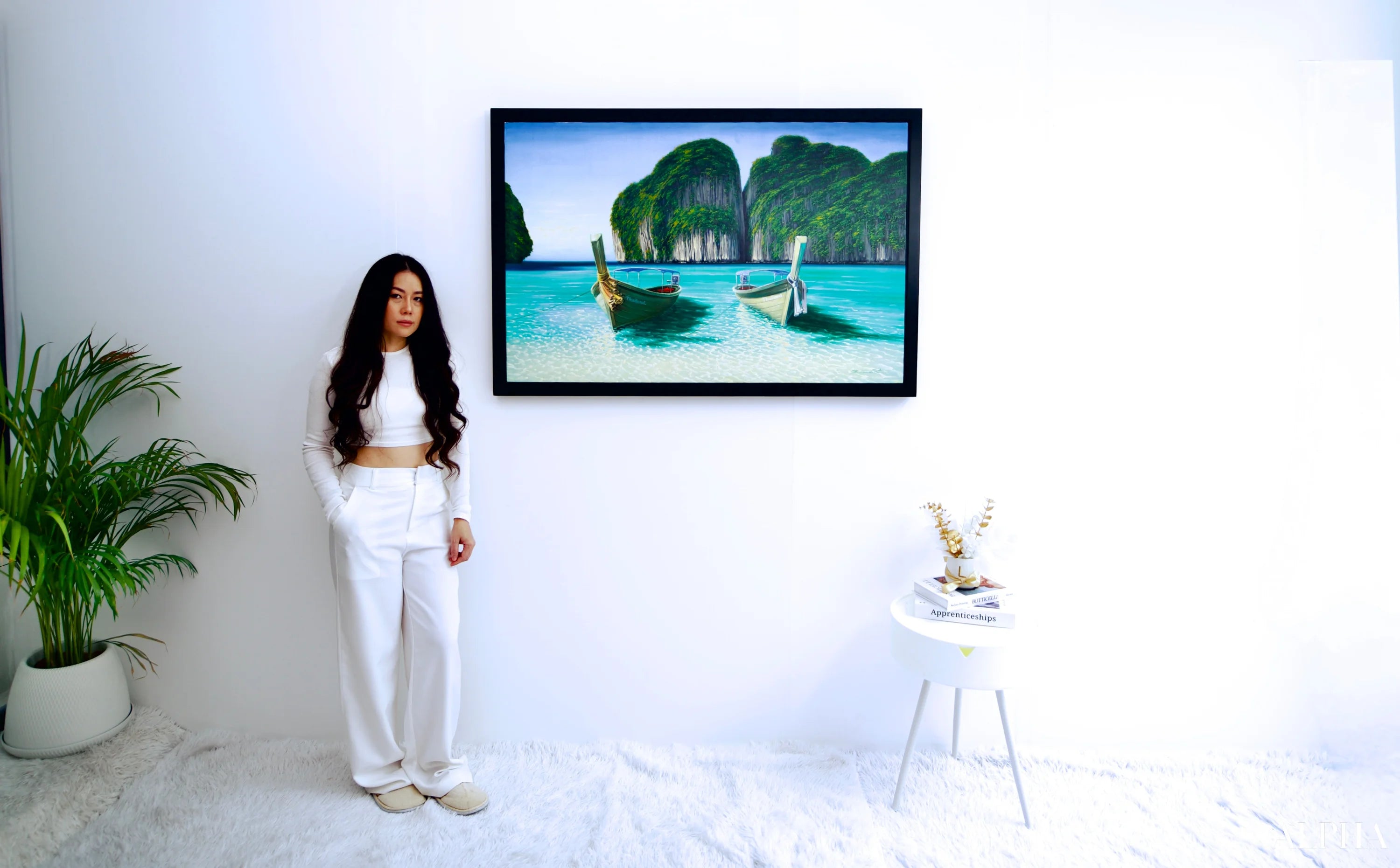 Maya Bay - Kampon | 120 X 75 cm Reproductions de tableaux à la peinture à l’huile