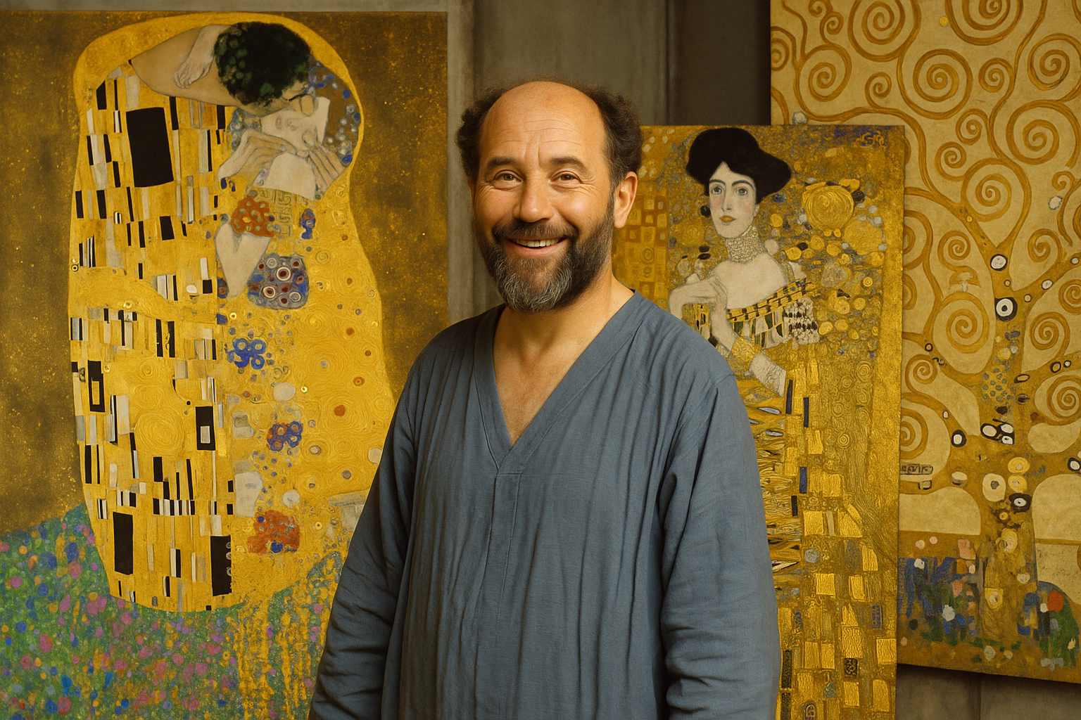 Qui était Gustav Klimt ? Plongez dans l’univers doré du maître viennois.