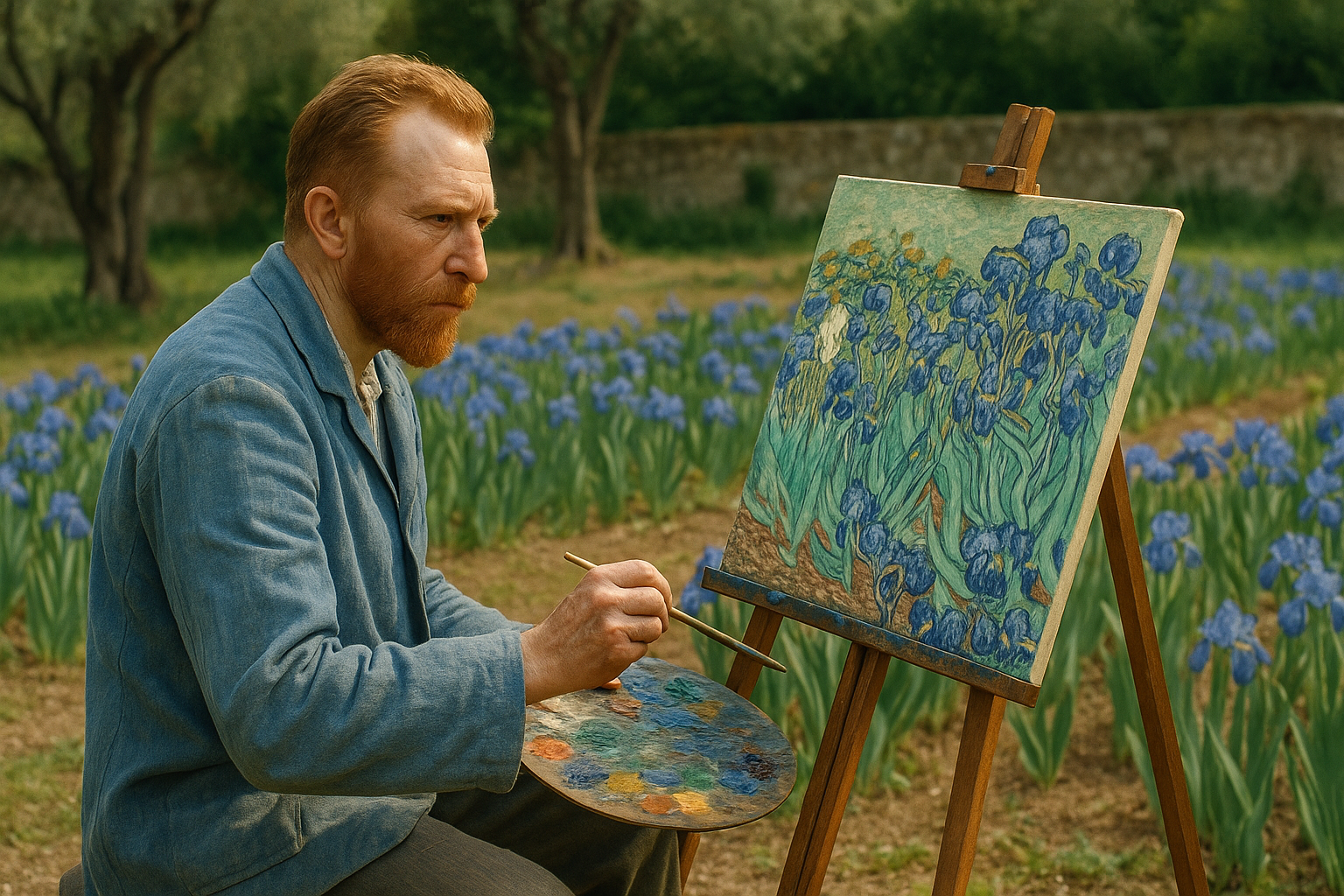 Le Secret des Iris : Ce que Van Gogh cachait dans ses fleurs