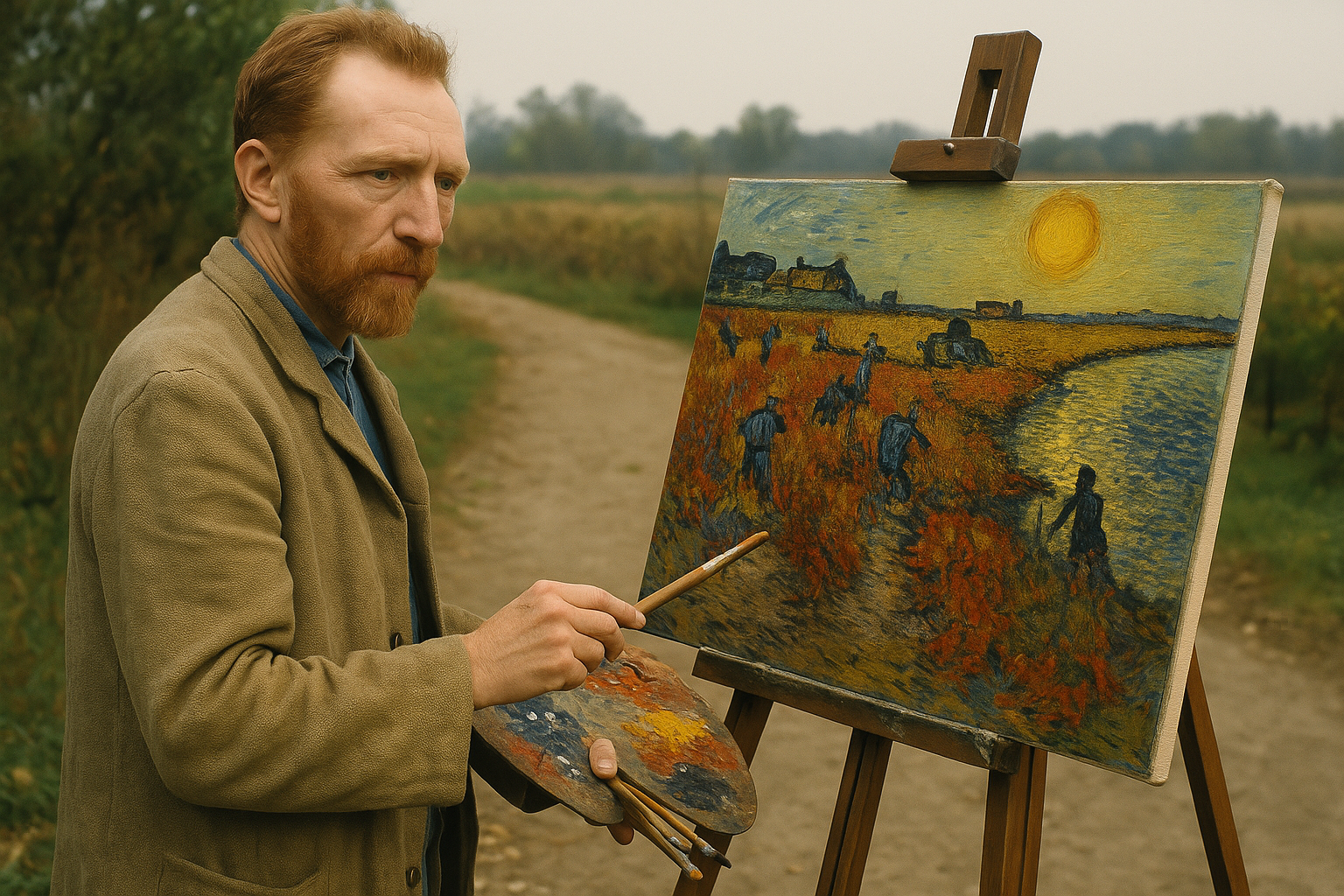 La Vigne rouge : Le seul tableau vendu du vivant de Van Gogh - Vérité cachée