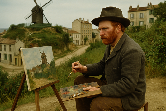 Montmartre vu par les Peintres Impressionnistes