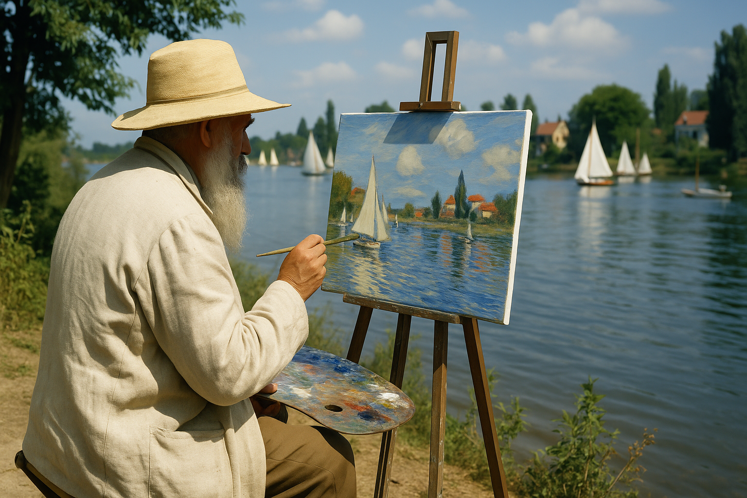 Claude Monet à Argenteuil : Quand la lumière épouse la Seine