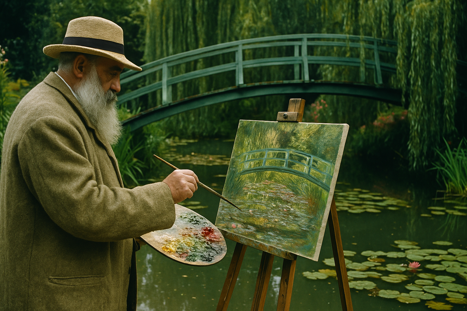 Monet et le Pont japonais: L’Obsession qui a Donné Naissance à 250 Chefs-d’Œuvre