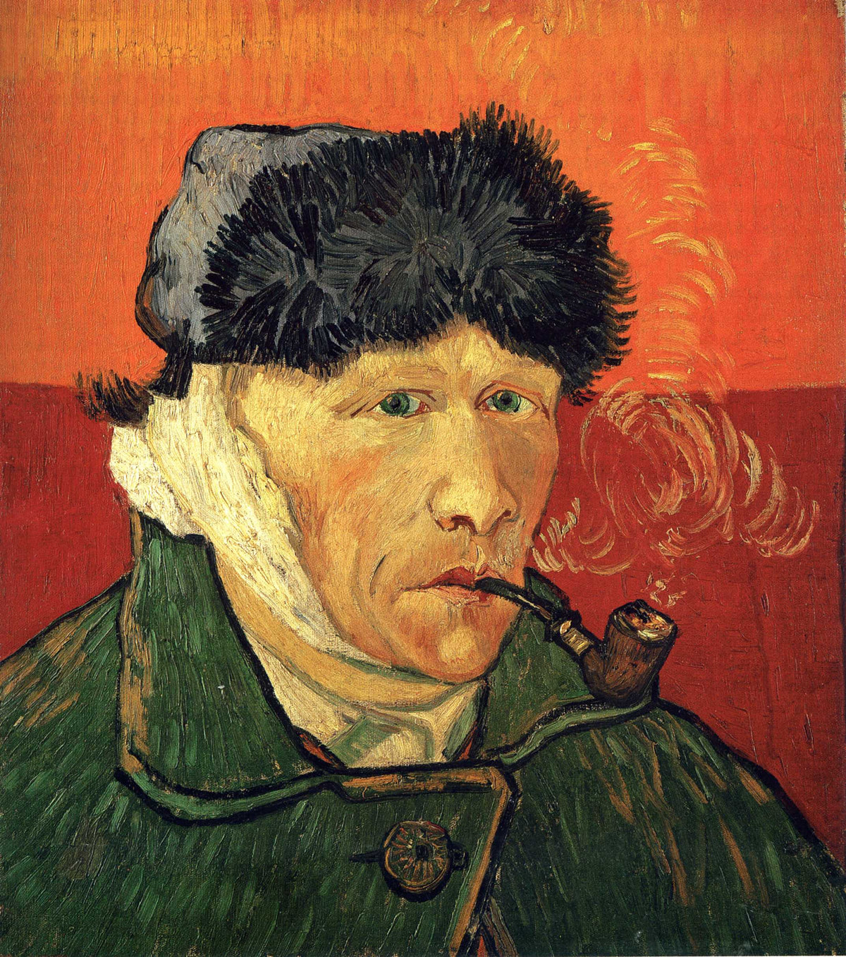 Vincent van Gogh   Self portrait with bandaged ear F529