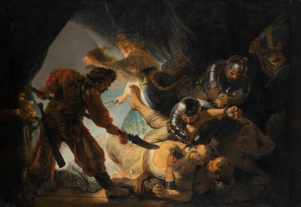 Rembrandt, L’Aveuglement de Samson, 1636, Städel Museum