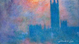 15 Tableaux Série Parlement de Londres Claude Monet – Reproductions Peintes à la Main