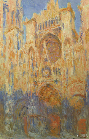 20 Tableaux Célèbres de la Cathédrales de Rouen – Claude Monet