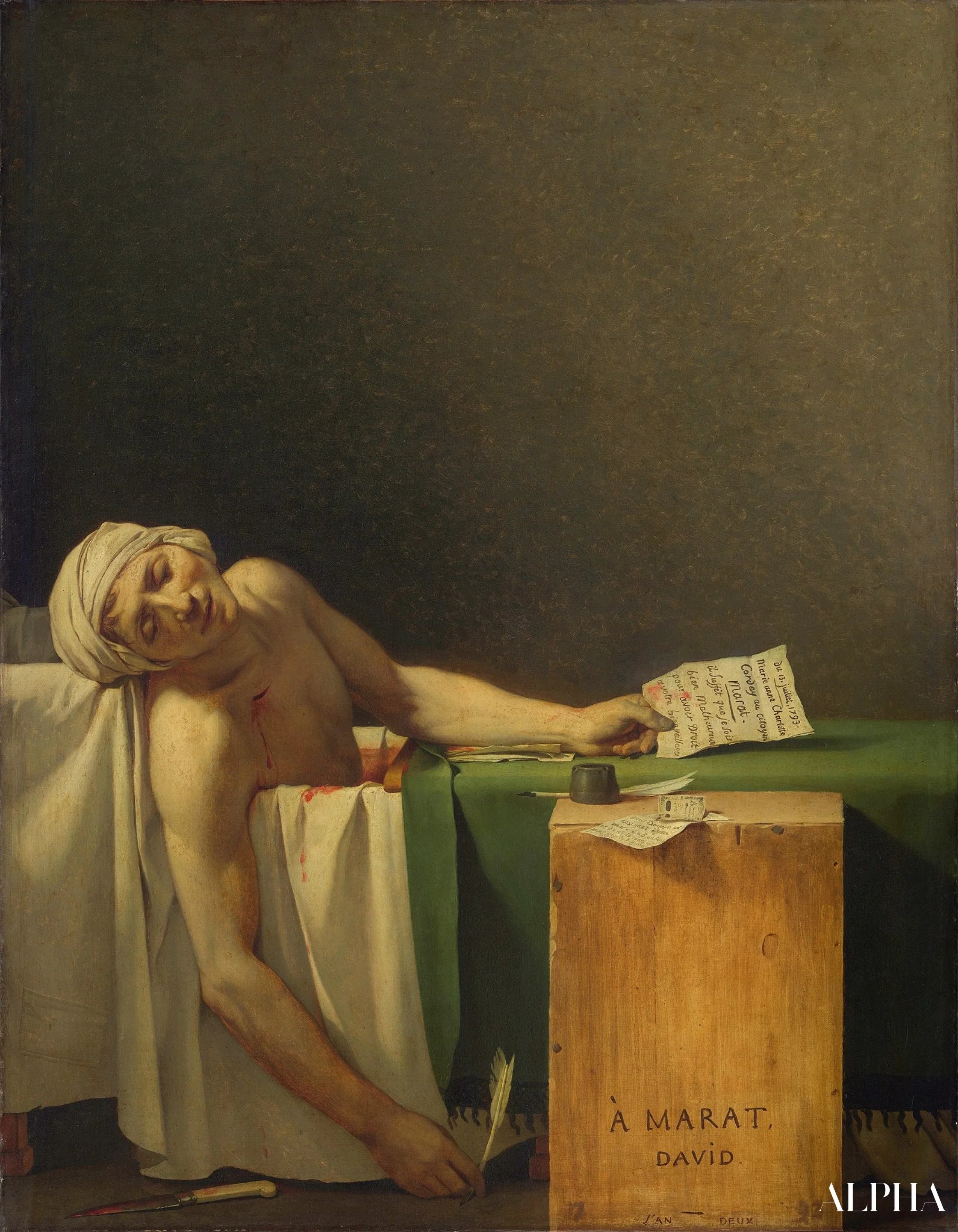 50 Tableaux Célèbres de Jacques-Louis David