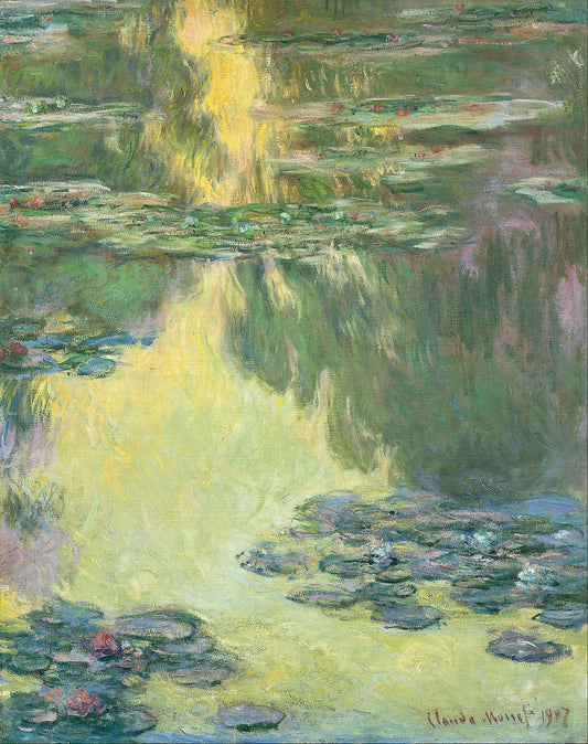 ☀️ Nymphéas (1907) – Claude Monet