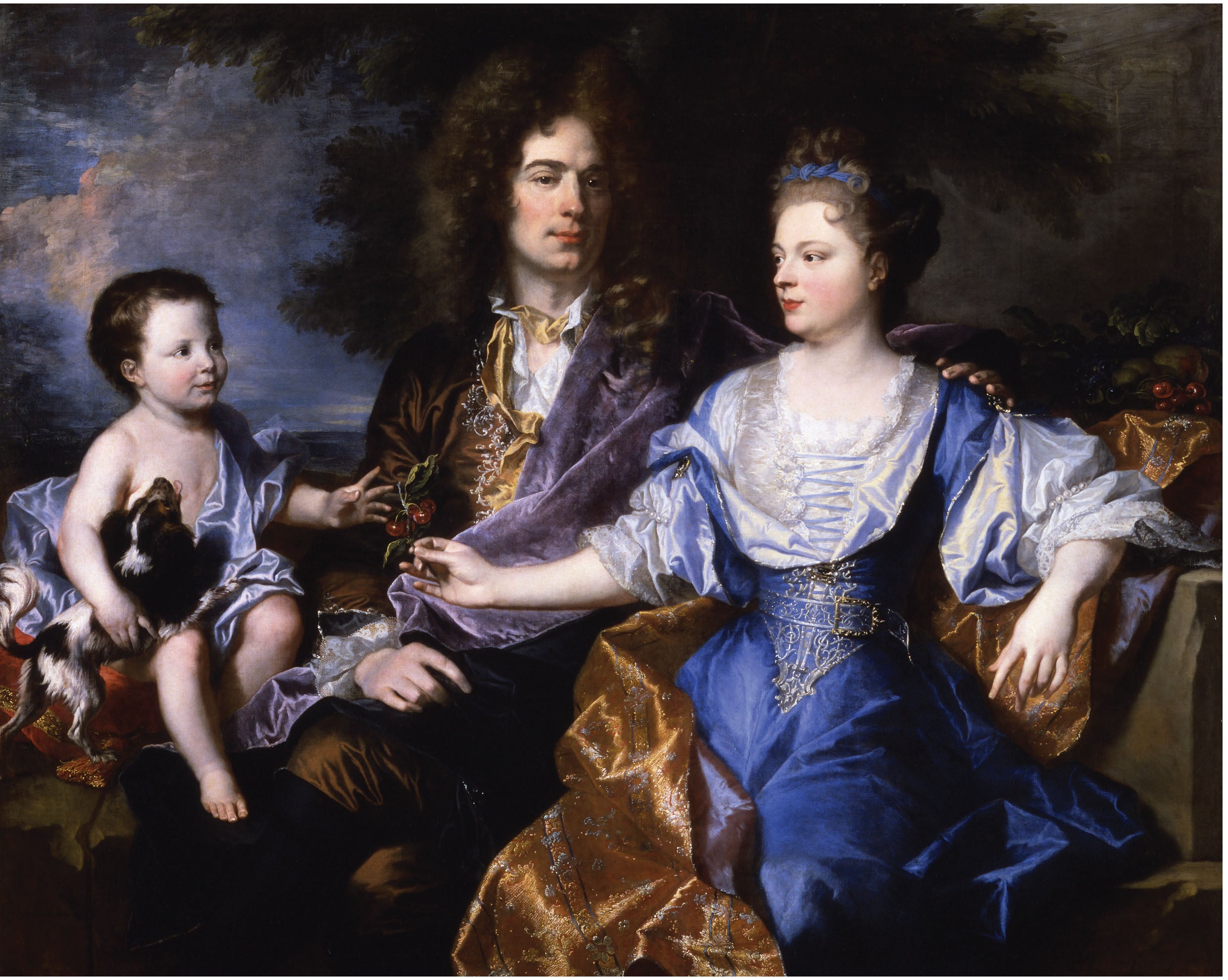 La Famille Léonard - Hyacinthe Rigaud
