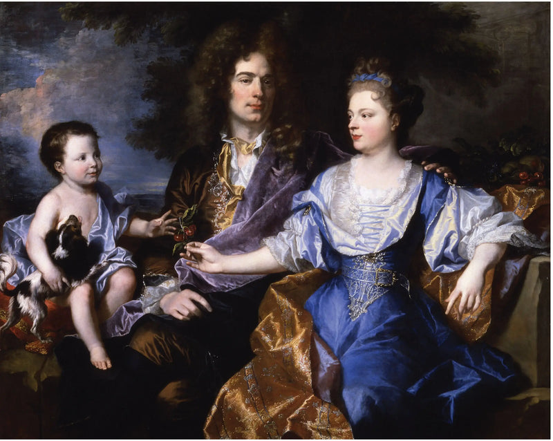La Famille Léonard - Hyacinthe Rigaud