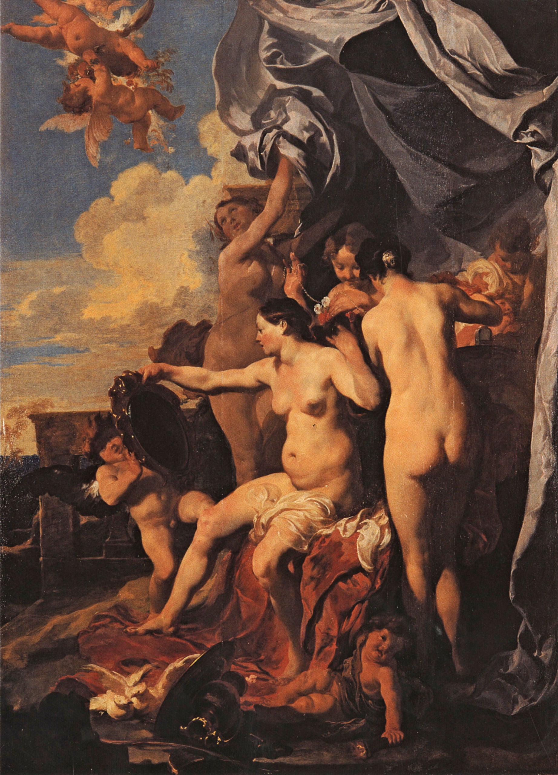 Vénus à ses toilettes - Johann Liss