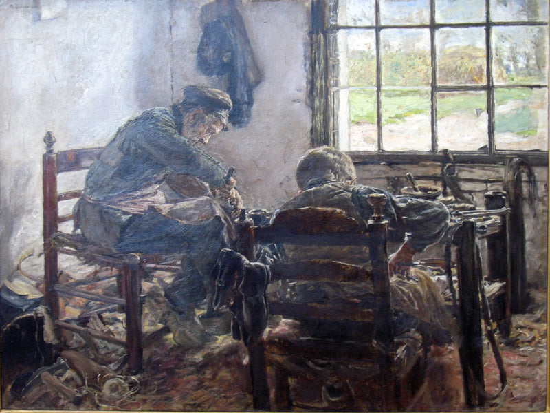 Atelier de cordonnier - Max Liebermann