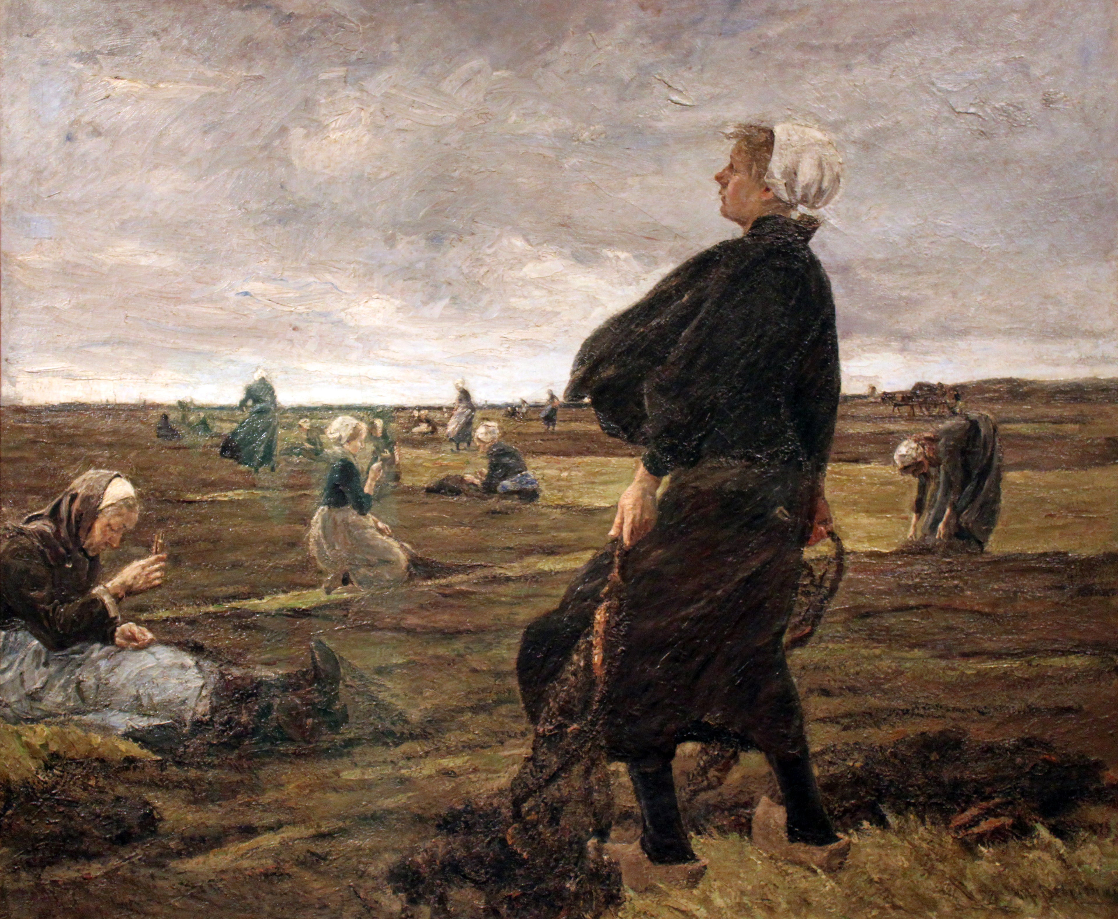 Les réparateurs de filets - Max Liebermann