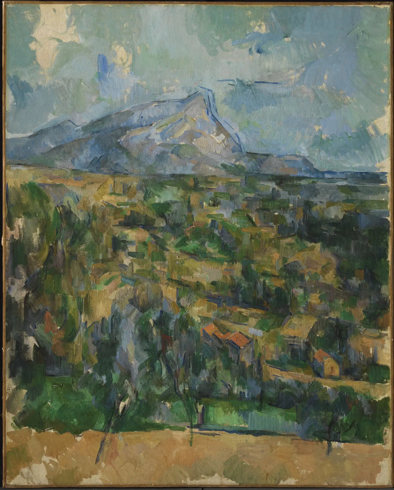 La Montagne Sainte-Victoire vue des Lauves - Paul Cézanne
