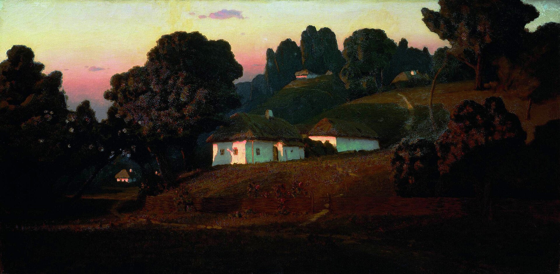 Soir en Ukraine, Arkhip Kouïndji, 1878
