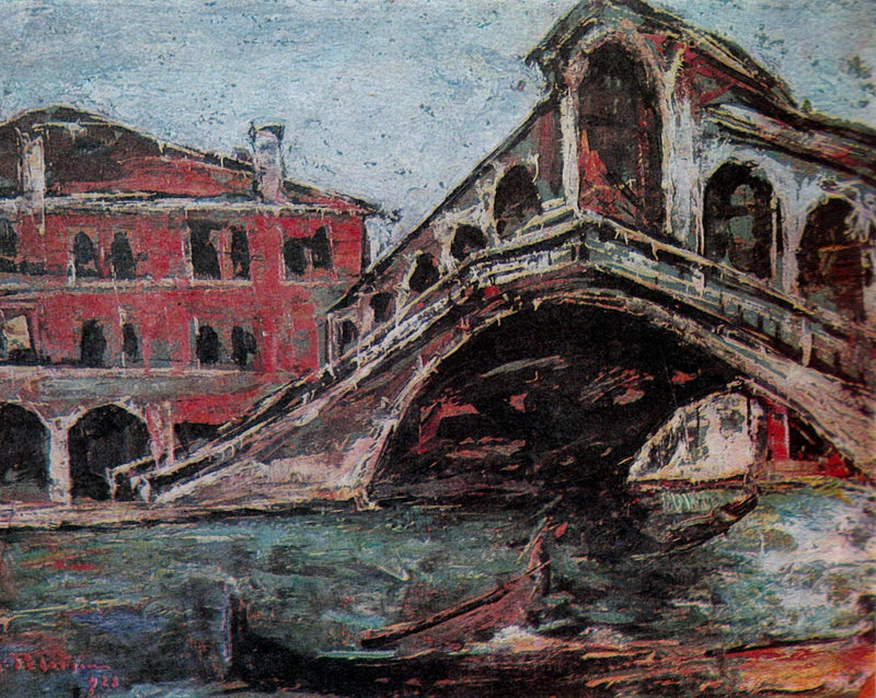 Le Pont du Rialto - Gheorghe Petrașcu