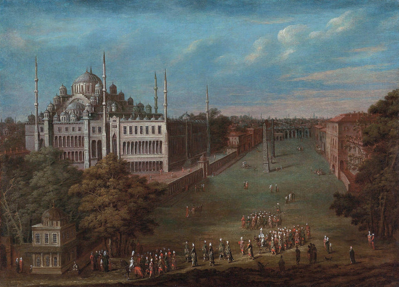 Le Grand Vizir traversant l’Atmeydanı - Jean-Baptiste van Mour
