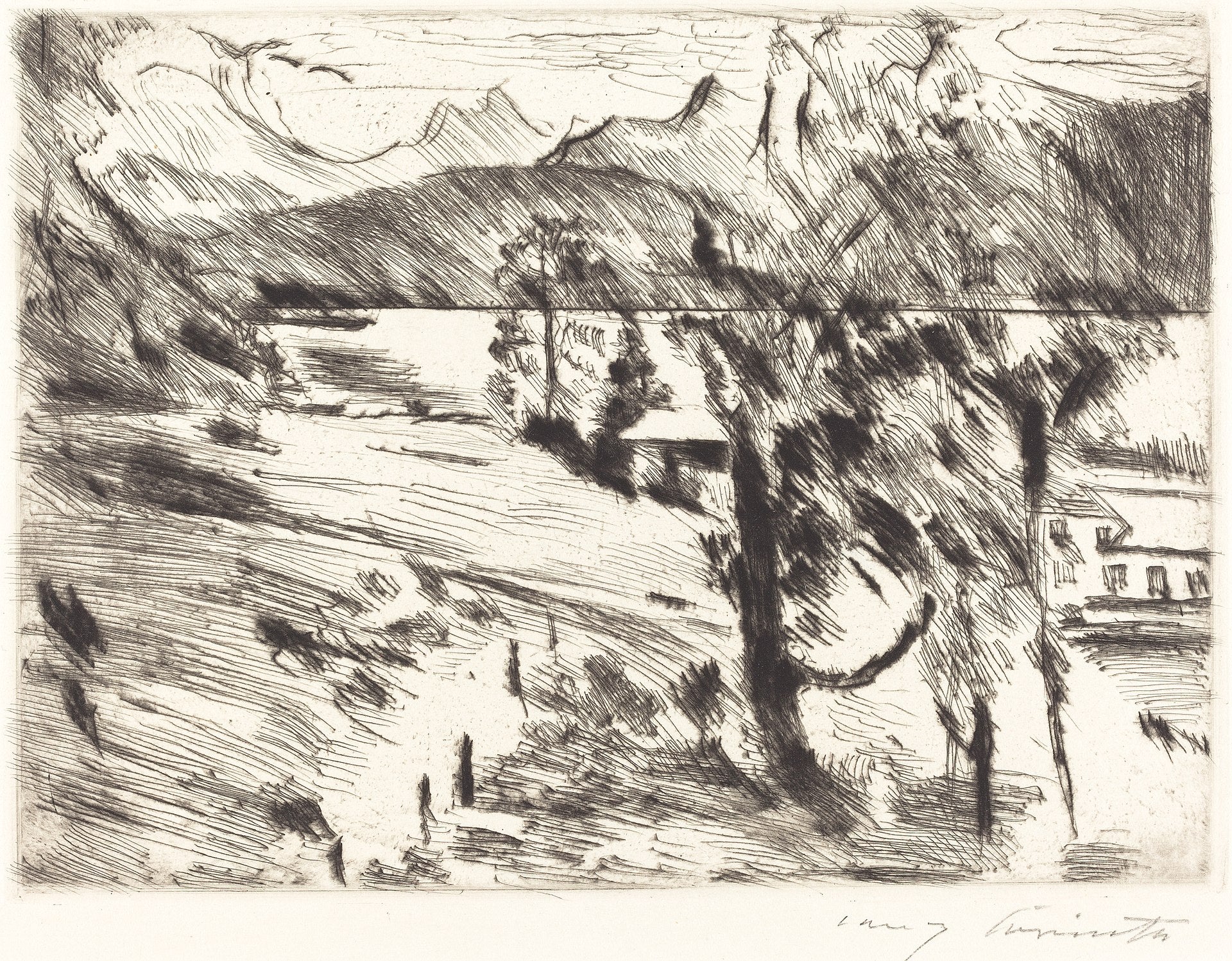 Walchensee Landscape - Lovis Corinth