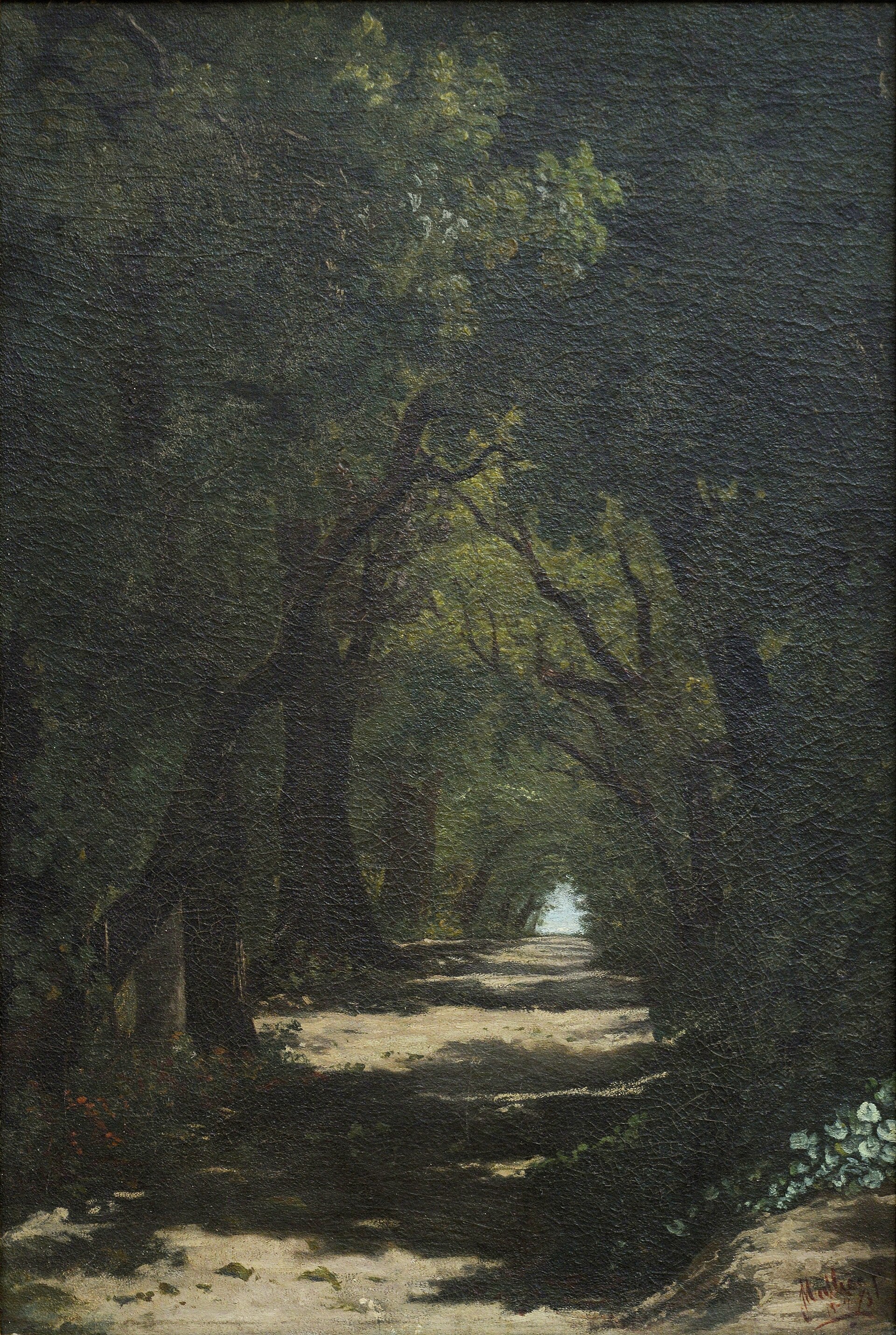Le Bois de Caldas, José Malhoa, 1873